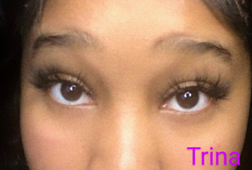 Trina 3D Luxury Mink Eyelashes