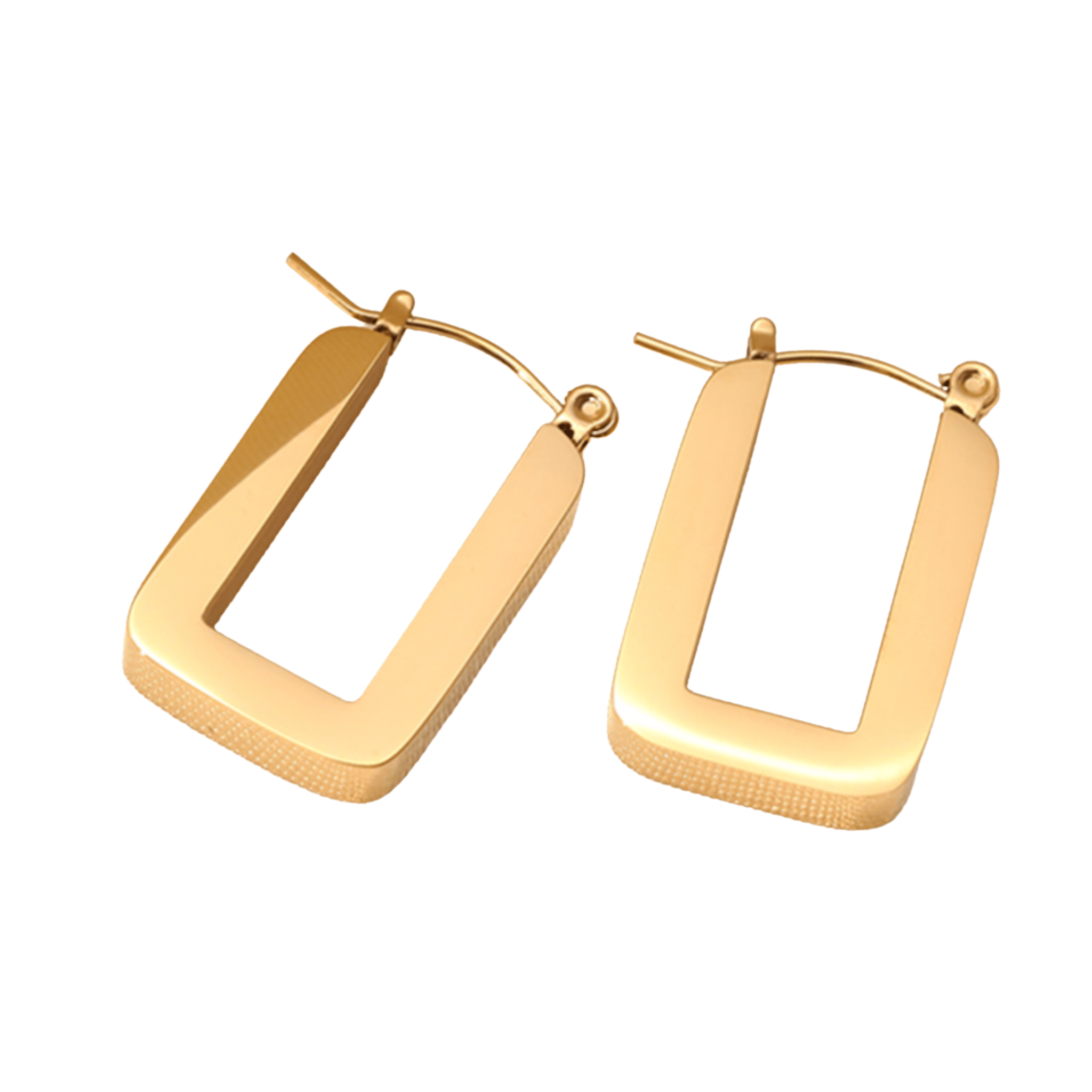 Darling Lure U-Shape 18K Gold Plated Earrings