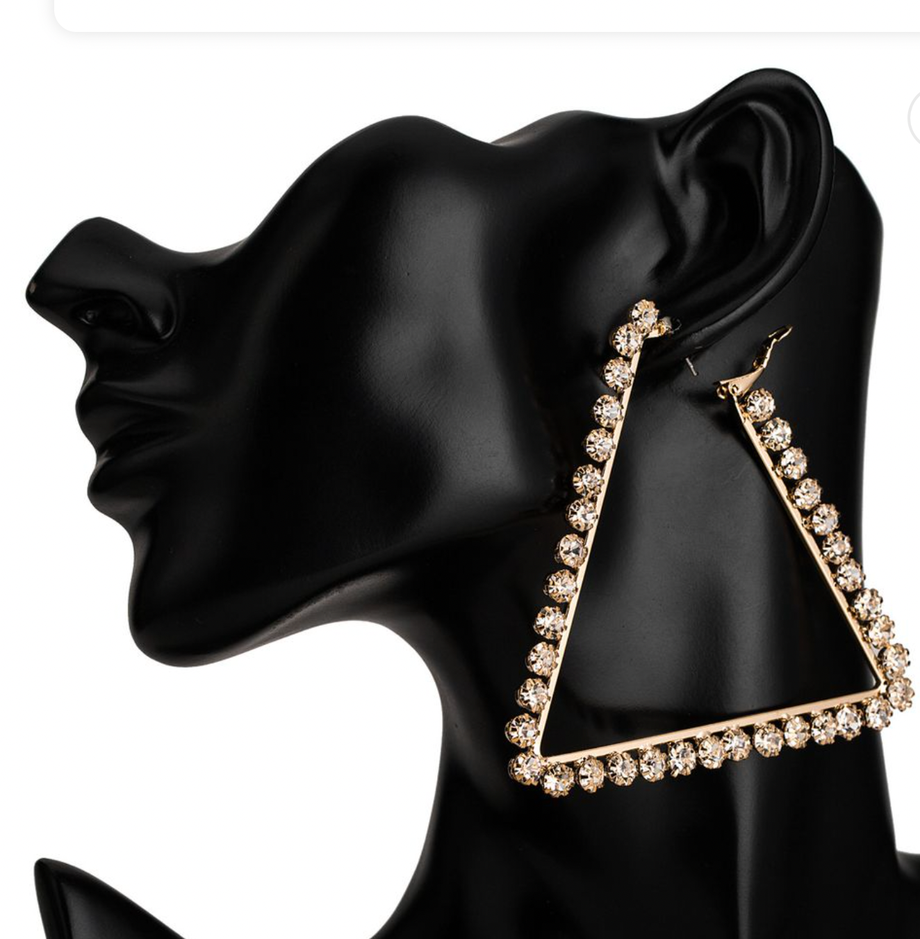 Rylee Triangle Hoop Earrings