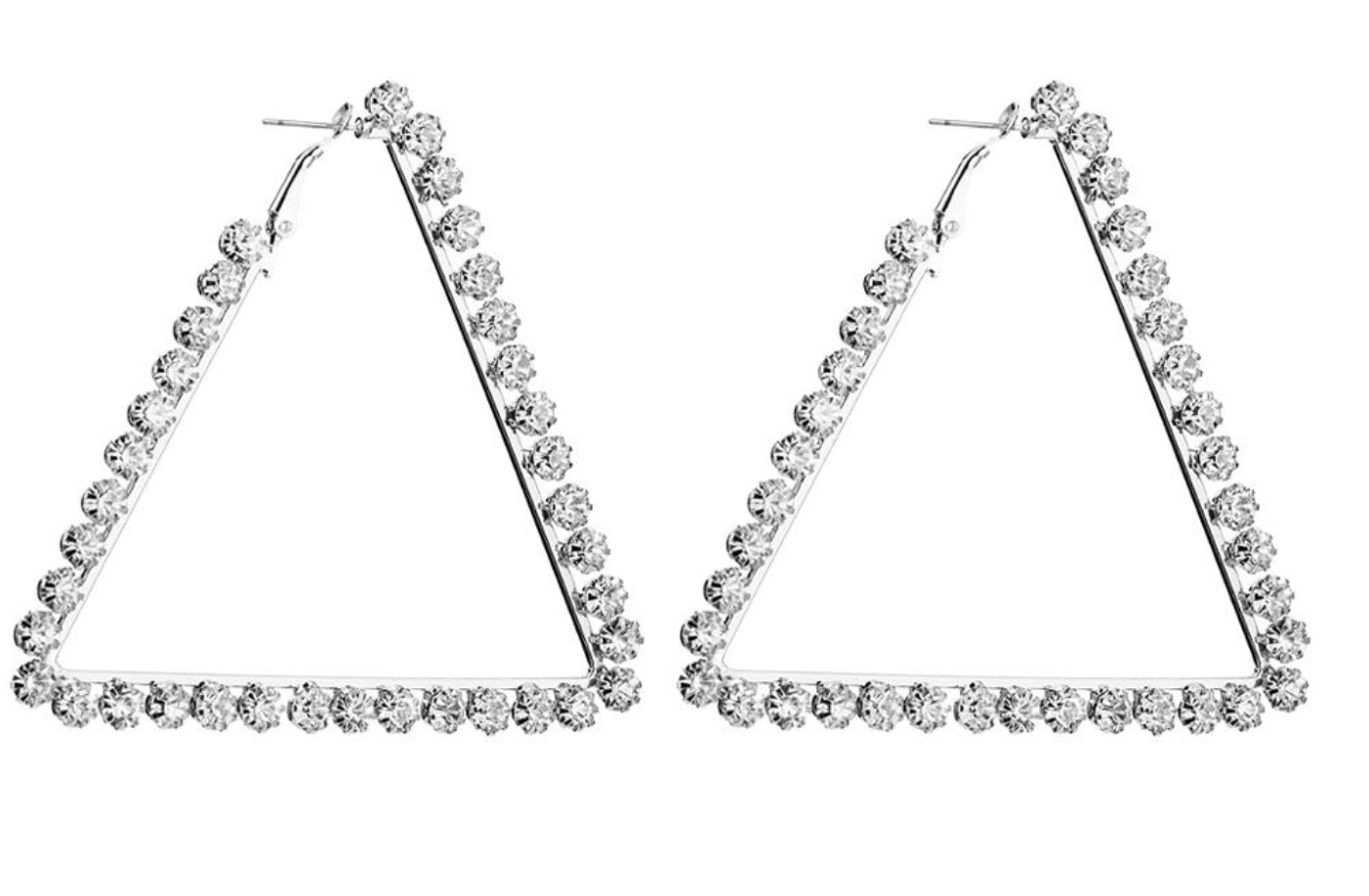 Rylee Triangle Hoop Earrings