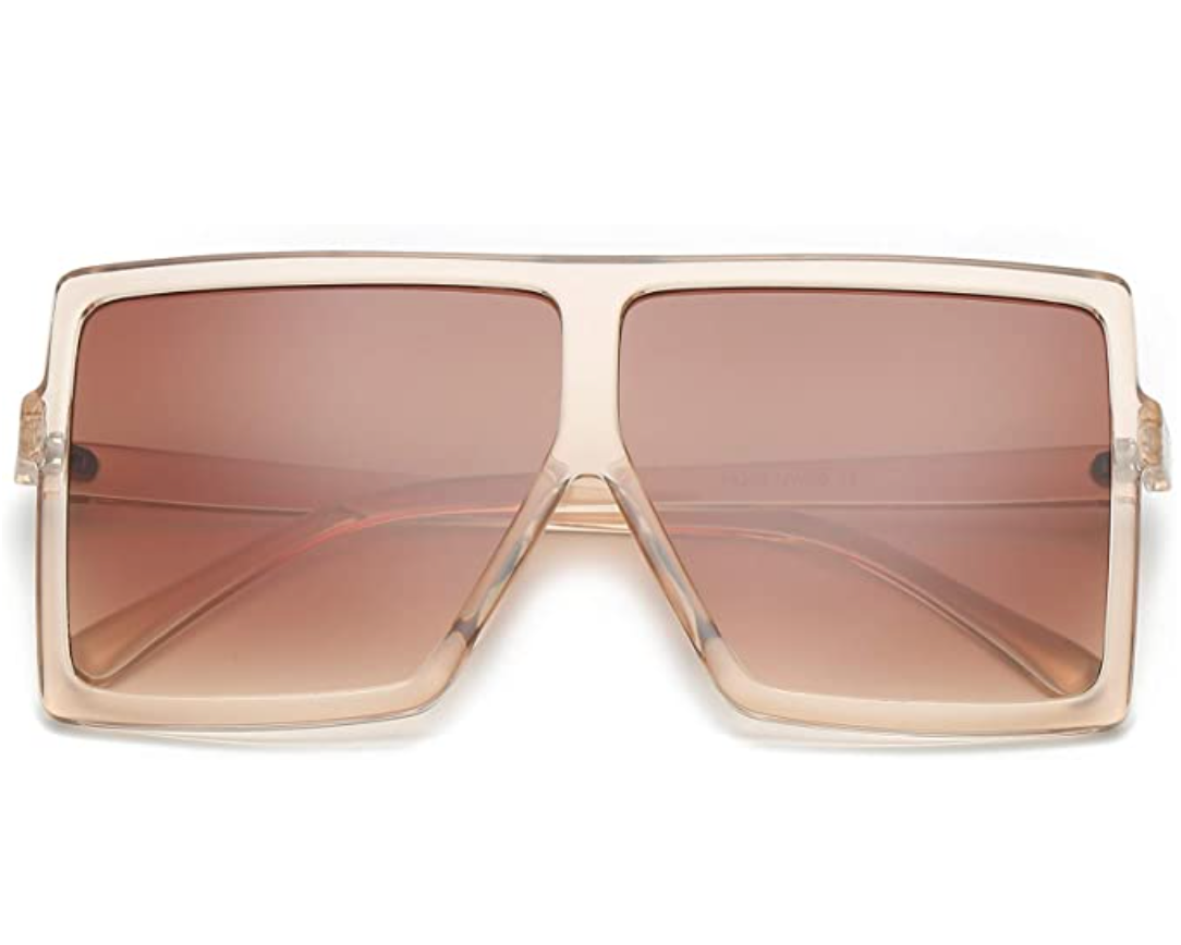 New Whispers Oversized Square Sunglasses