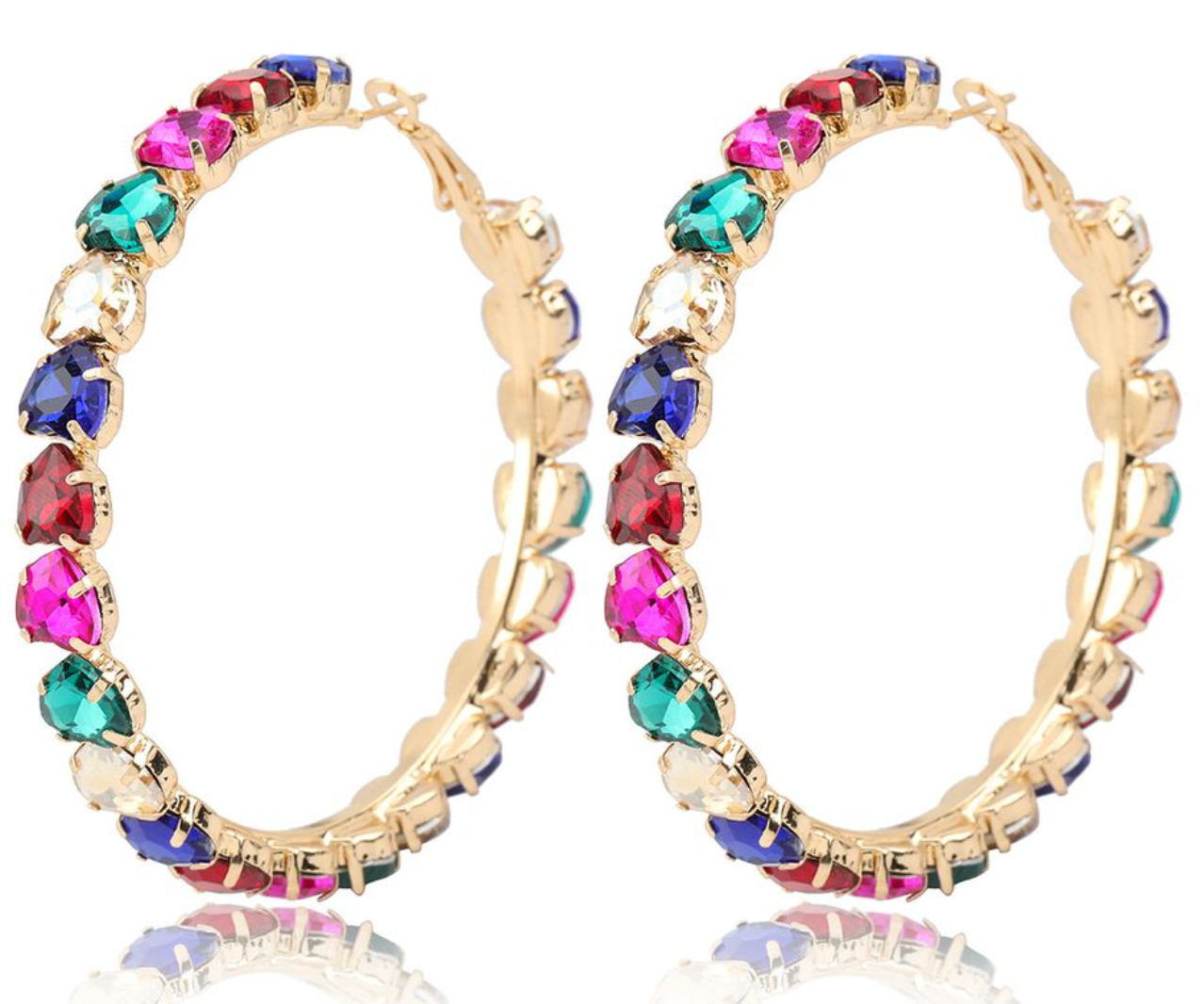 Simone Hoop Earrings