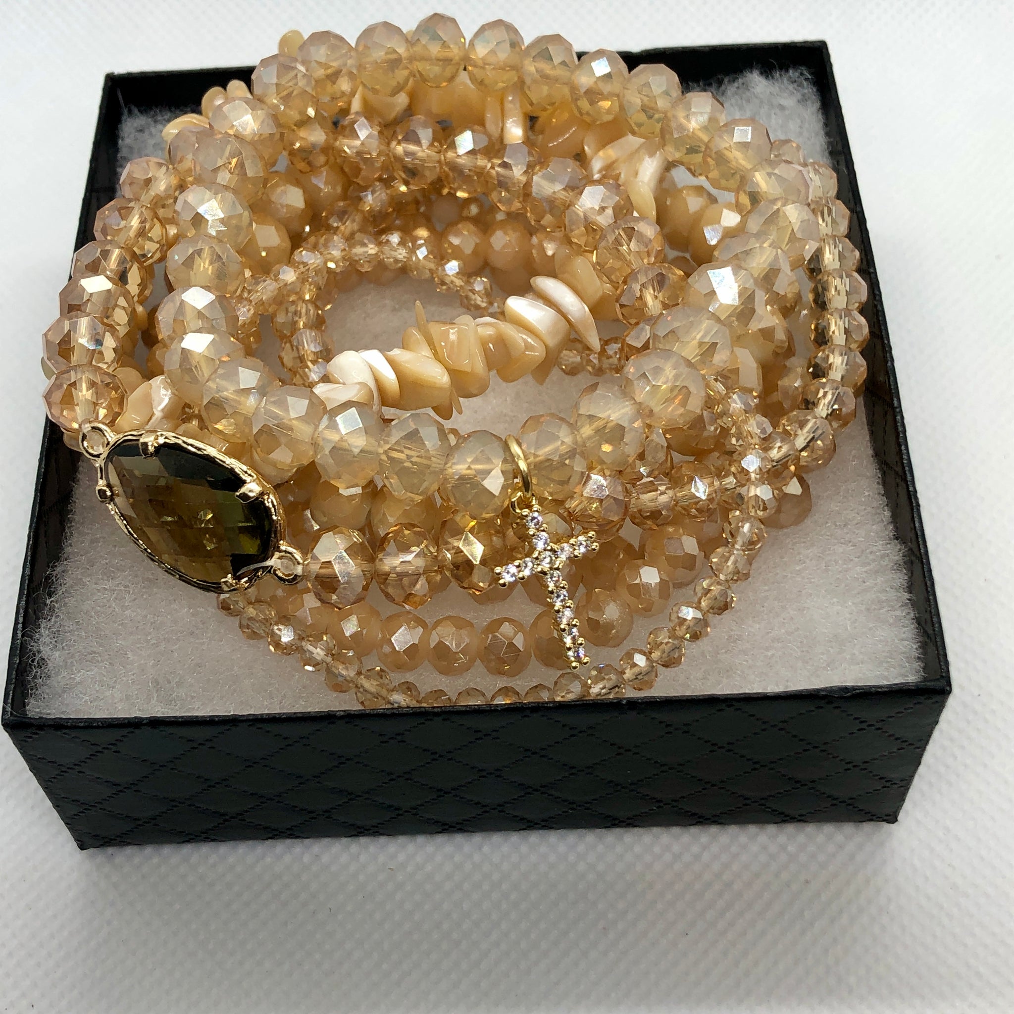 Stack Beaded Bracelet Set