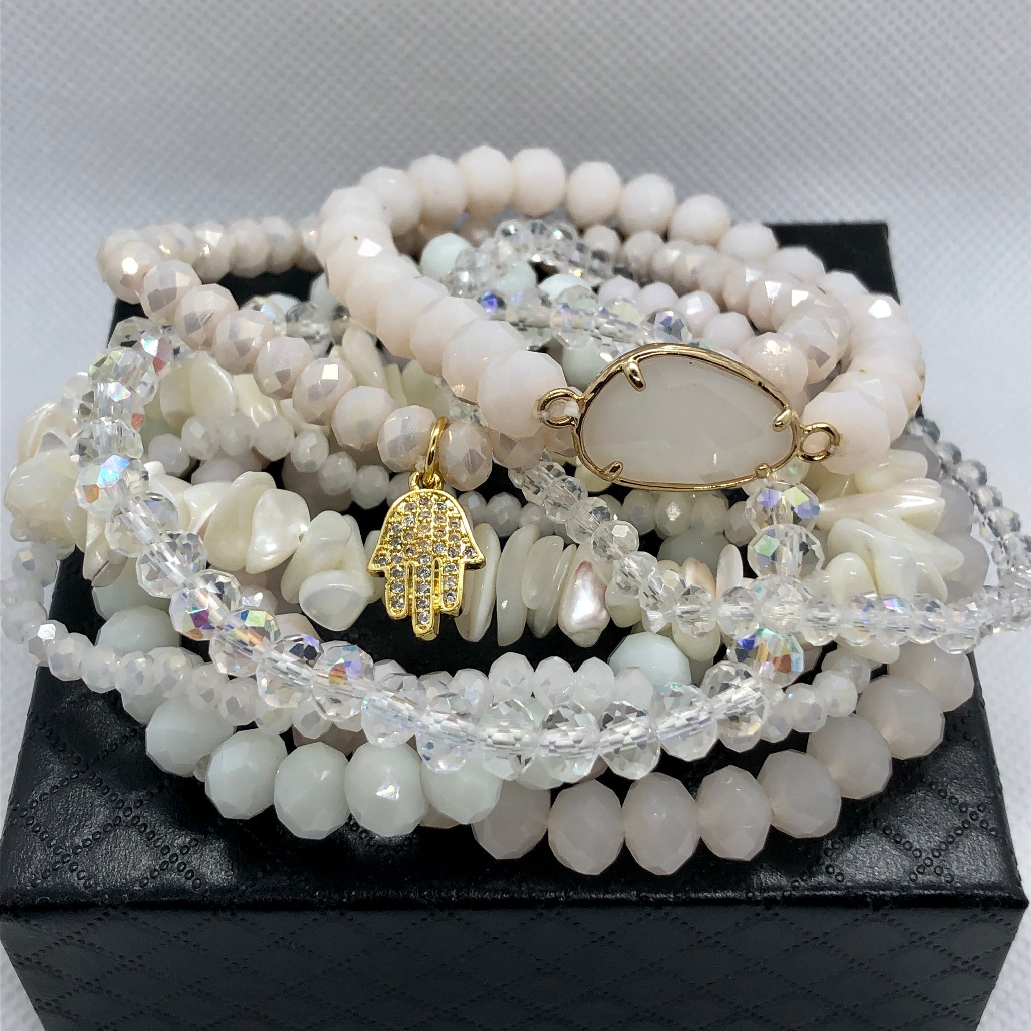 Stack Beaded Bracelet Set