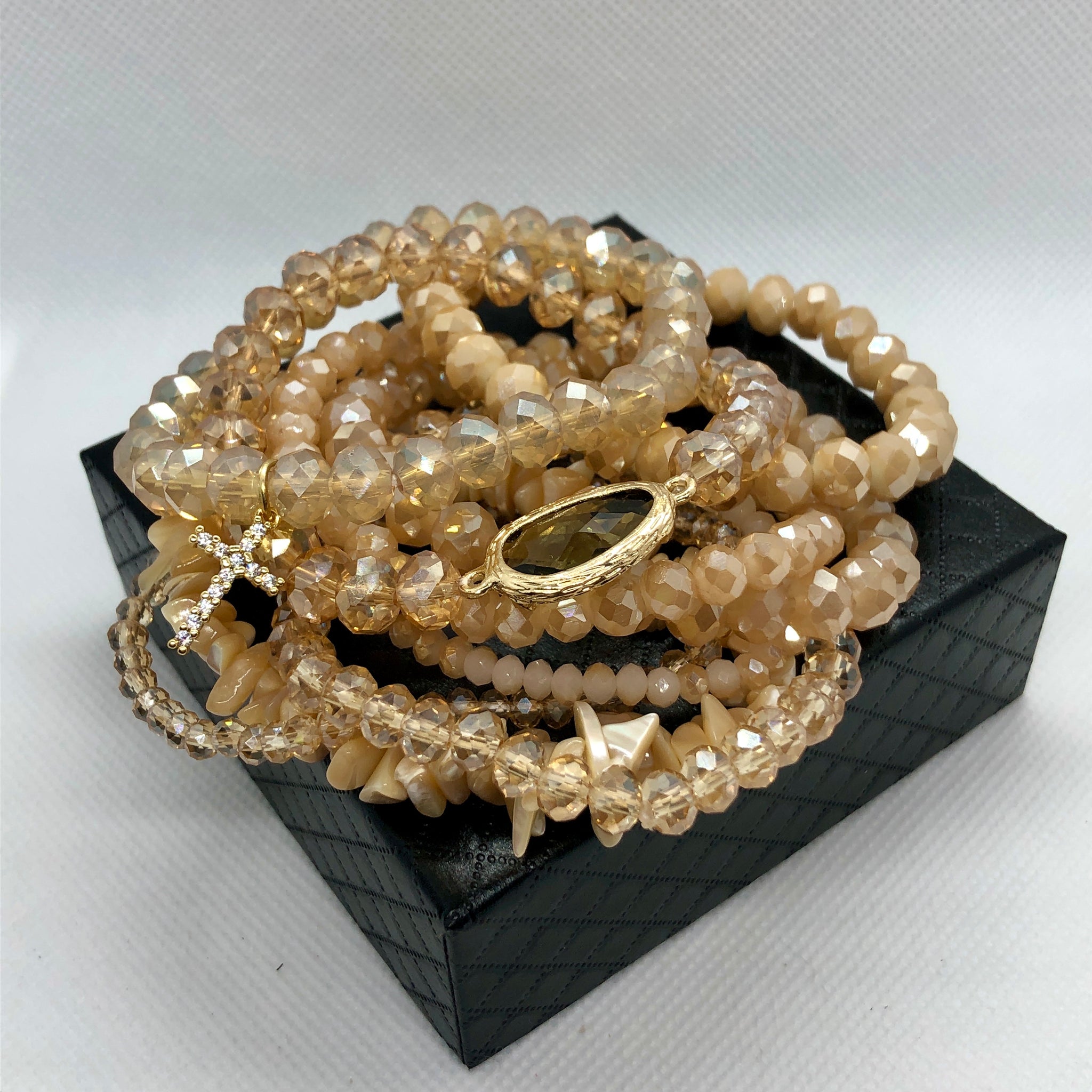Stack Beaded Bracelet Set